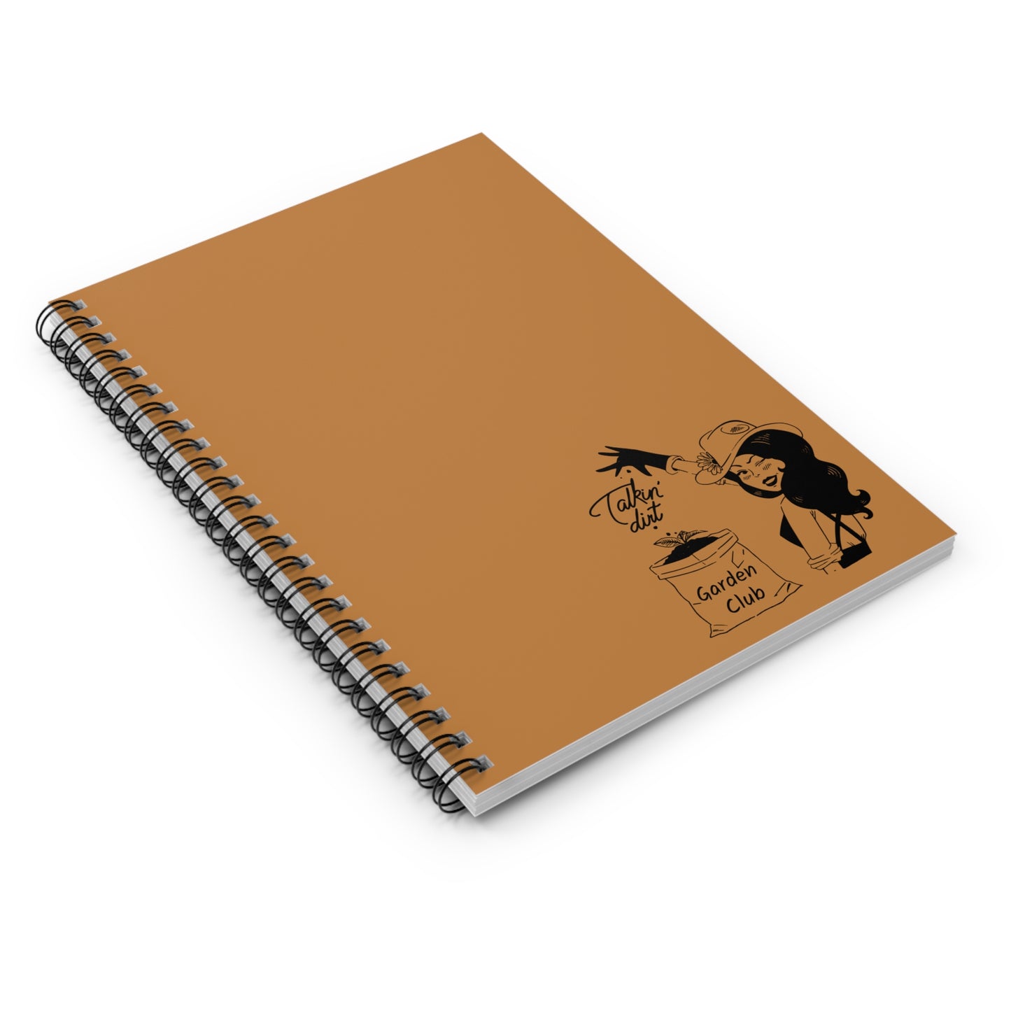 Talkin Dirt Spiral Notebook