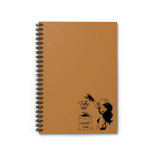 Talkin Dirt Spiral Notebook