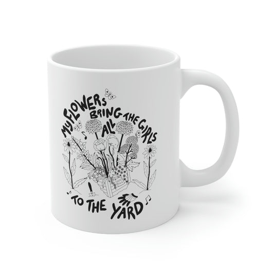 My Flowers Ceramic Mug 11oz